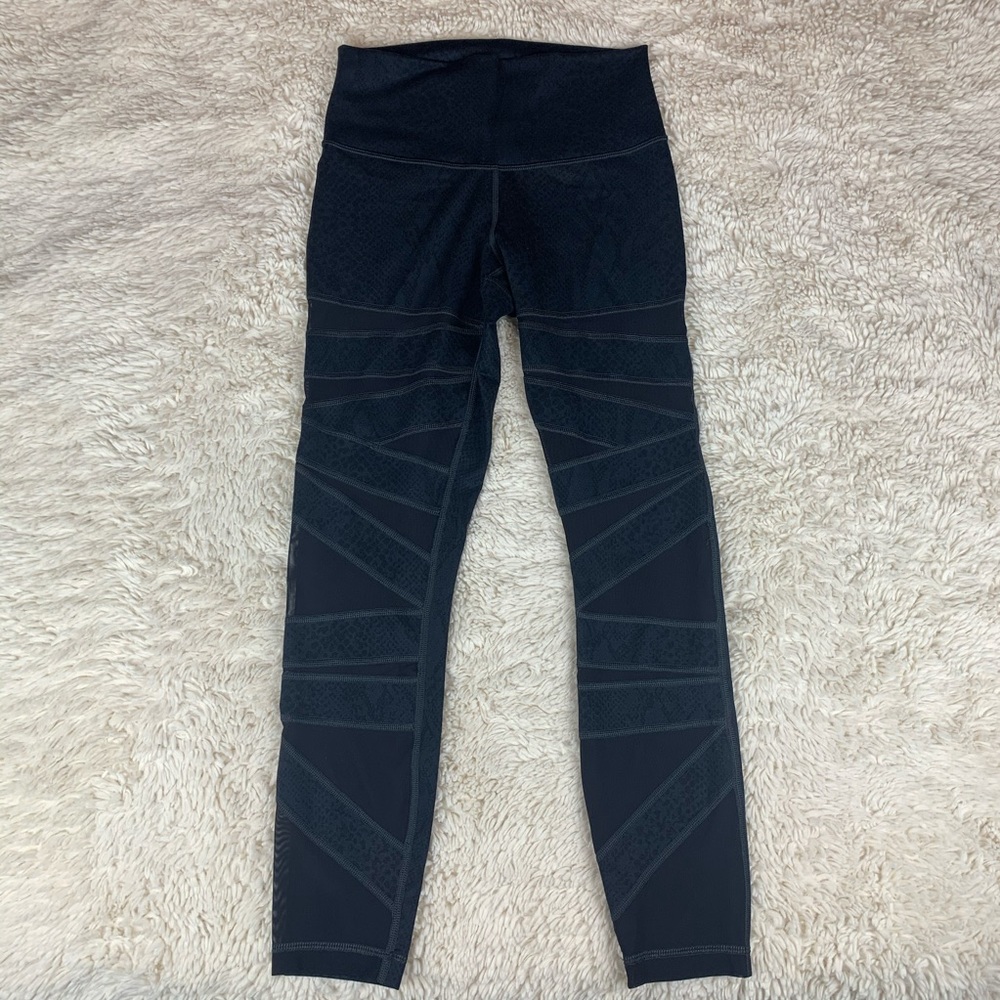 Lululemon High Times Snake Print Tech Mesh Legging - image 2